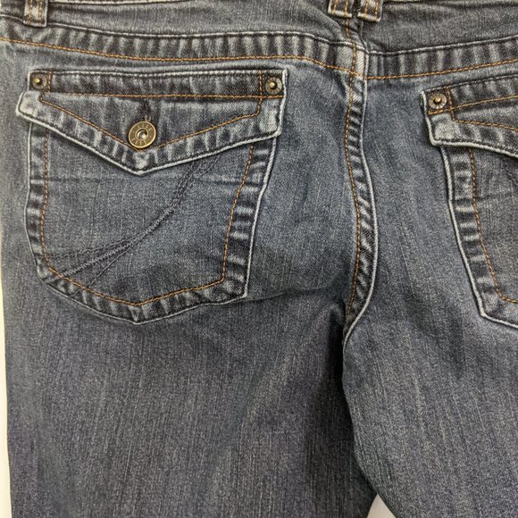 ELLE DARK BLUE JEANS SIZE 12R BOOT CUT - Picture 7 of 11